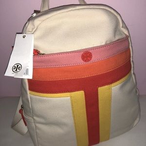Tory Burch Canvas Backpack